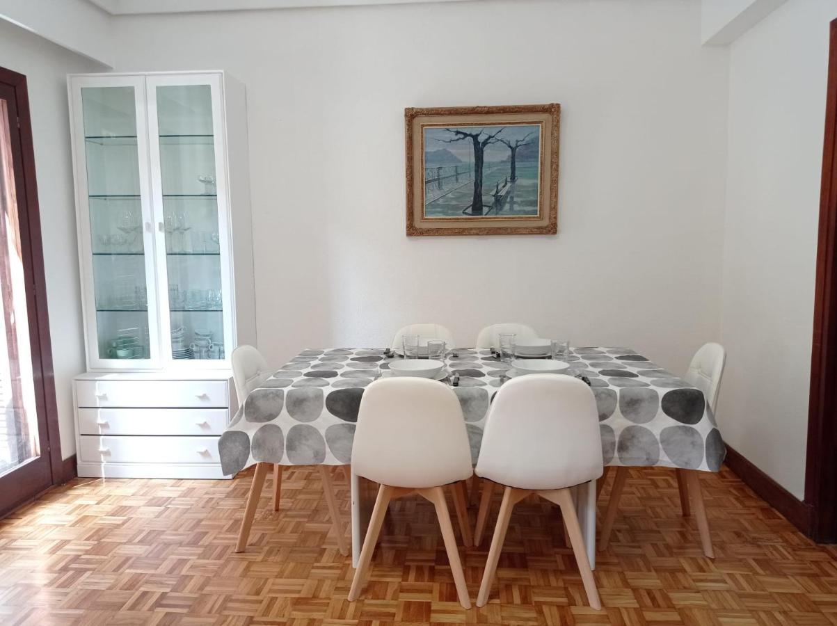 Easo Terrace Apartment Free Private Parking And Air Conditioning San Sebastián Exteriör bild