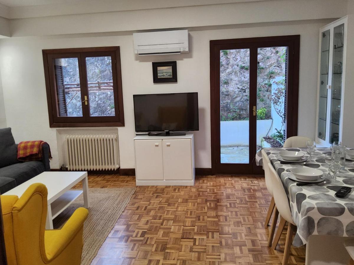 Easo Terrace Apartment Free Private Parking And Air Conditioning San Sebastián Exteriör bild